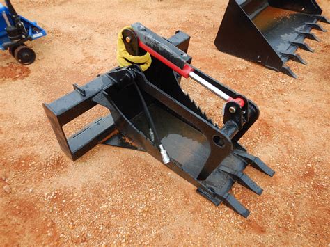 skid steer grapple bucket|skid steer grapple bucket attachment.